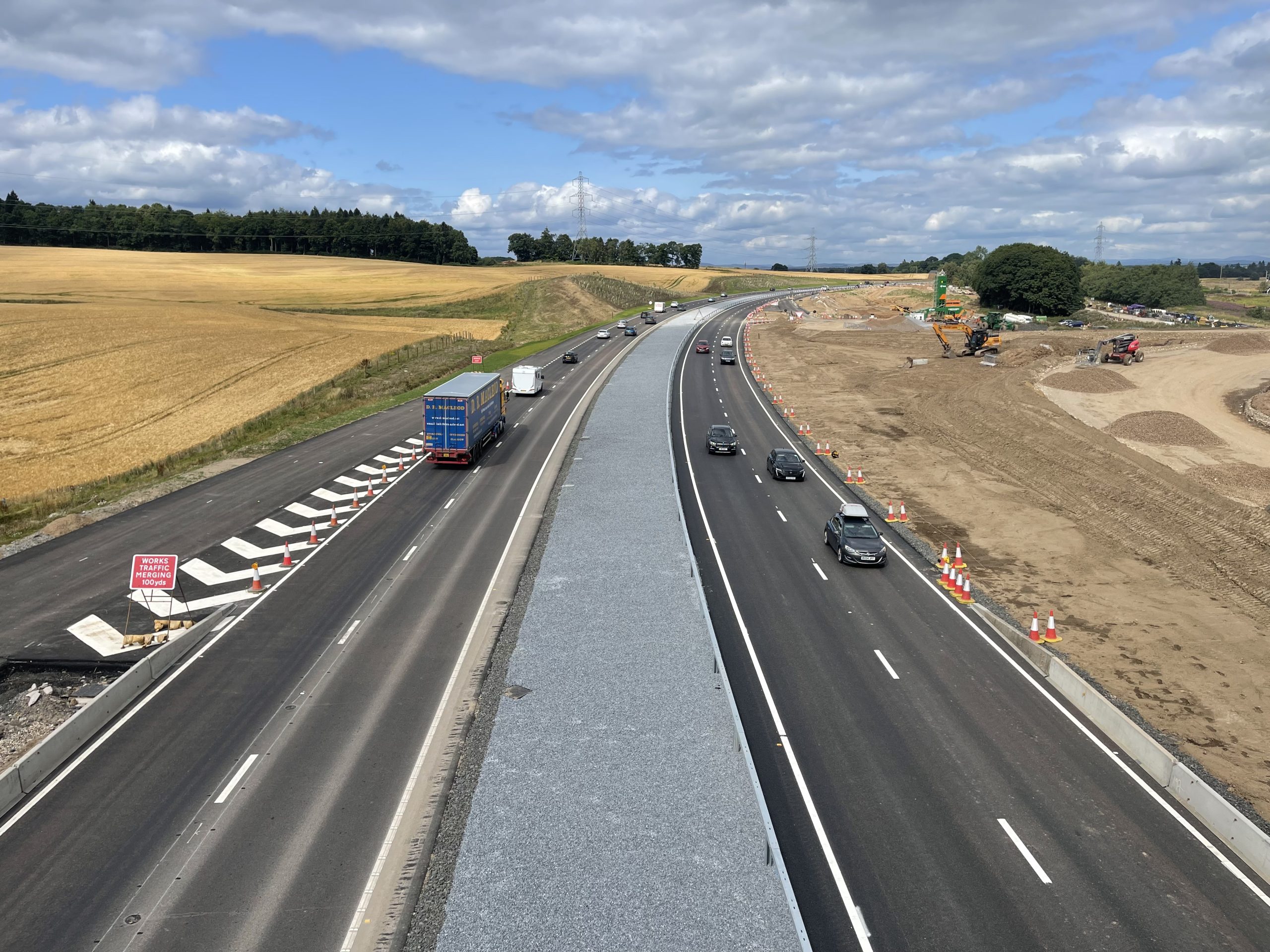 New Realigned A9 Opens Ahead of Schedule in Cross Tay Link Road